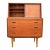 Vintage Danish Mid Century Modern Teak Secretary Desk For Sale