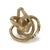 2020s Regina Andrew Metal Knot in Gold For Sale - Image 5 of 5