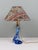 Mid-Century Modern Mid-Century Blue Crystal Table Lamp from Val Saint Lambert, 1960s For Sale - Image 3 of 12