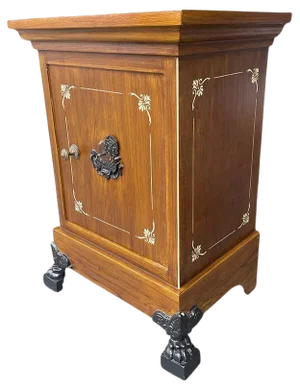 Antique Dutch Safe from F.J.P. Trousselot Rotterdam, 1880