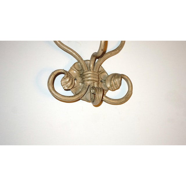 Vintage Wrought Iron Wall Lamp from Koch & Sons, 1930s, in Very Good conditions. Designed 1920 to 1949 This piece has an...