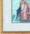 Wood Vintage 1979 Watercolor Illustration of Victorian Woman Signed Mia Tschampel For Sale - Image 7 of 12