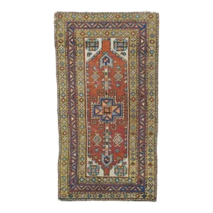 Antique Heriz Rug 2'2'' x 4'