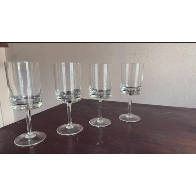 Mid-Century Modern Vintage Ichendorf Regulus Crystal Wine Glasses (16) For Sale - Image 3 of 7