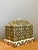 Green Vintage Inlay Stone Box For Sale - Image 8 of 12