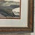 20" Whimsical Polar Bear Painting in Burlwood Frame, Double Matted Gallery Presentation For Sale - Image 10 of 12