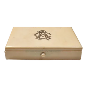 Mid 19th Century Small Bone Work Box