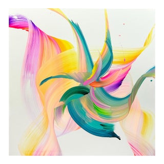 Contemporary Abstract Acrylic on Canvas "No Matter" by Nikolaos Schizas For Sale