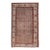Antique Persian Malayer Rug With Allover With Herati Design in Terracotta For Sale