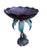 Mid-Century Modern Late 20th Century Anglo Indian Bronze Serving Bowl on a Palm Tree Stand With Camel For Sale - Image 3 of 7