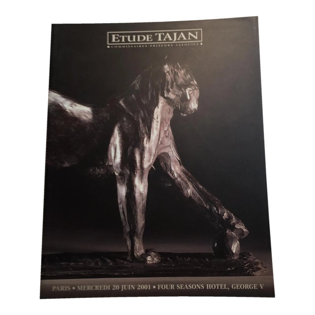 Etude Tajan Auction Catalog Paris 2001 For Sale