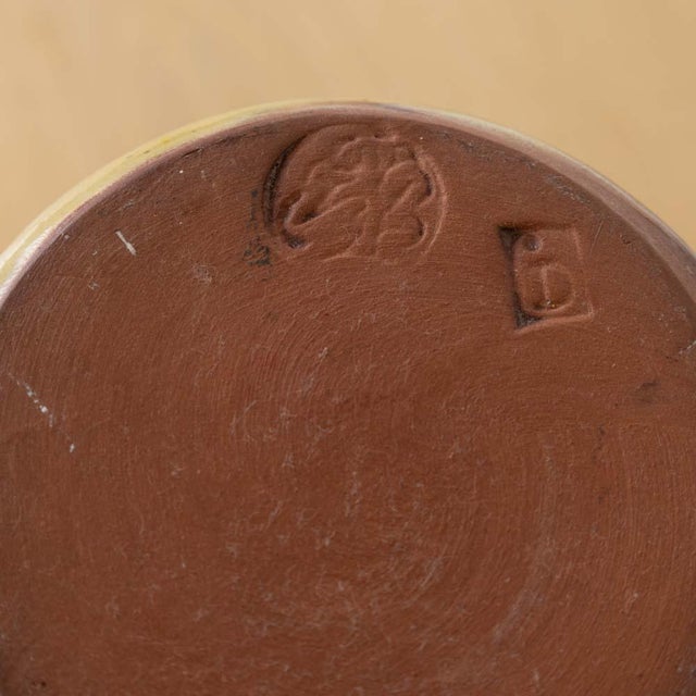 1950s French Ceramic Rooster Vase For Sale - Image 11 of 11