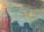 Mid 20th Century Mid Century European Painting - Sun Over a City For Sale - Image 5 of 8