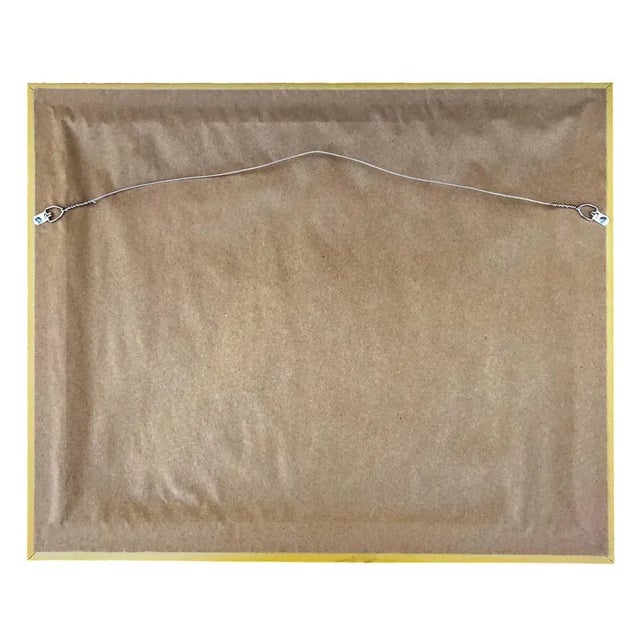 Accurately reproduced from the original work, this antiqued Early American folk art painting print reproduction on canvas...