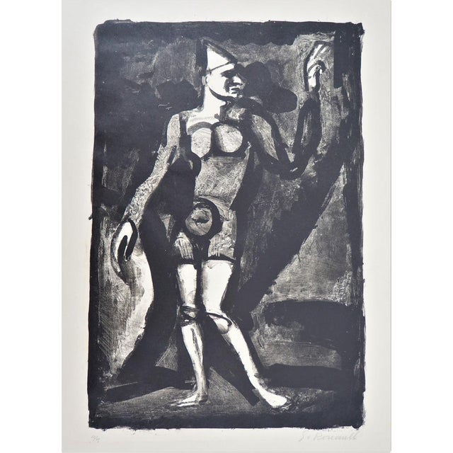 Georges ROUAULT (1871-1958) The officer colonel Original engraving Signed in the plate Limited edition of 305 copies On...