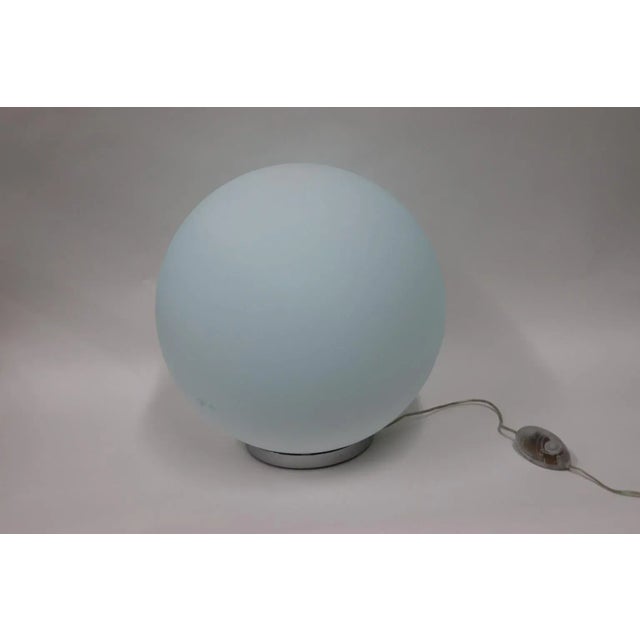 2000s Modern L E D Murano Glass Table Lamp For Sale - Image 9 of 13