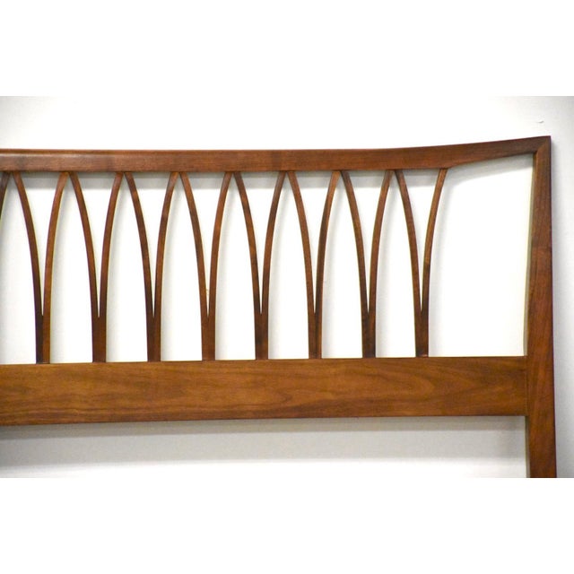 MCM Walnut King Headboard Chairish