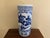 Vintage Chinoiserie Blue and White Porcelain Umbrella Stand For Sale - Image 11 of 13