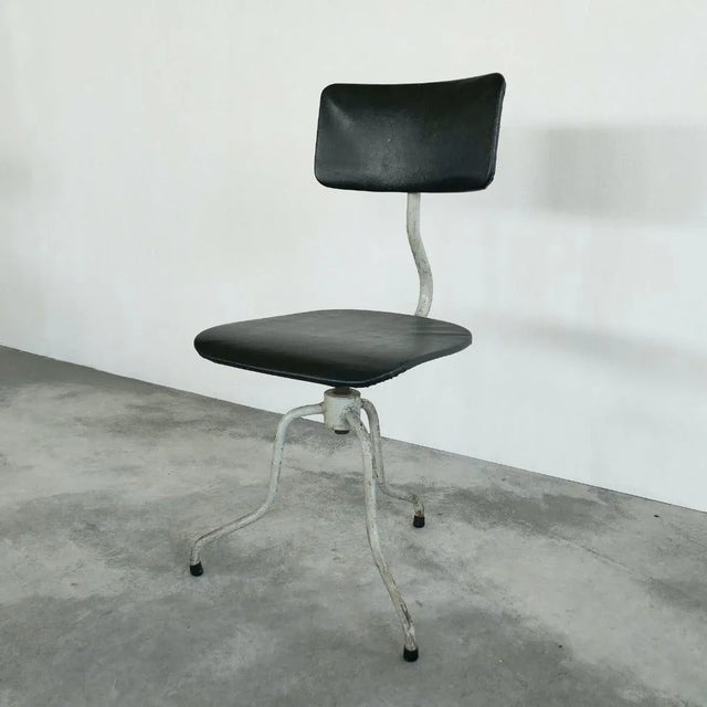 Sculptural Tripod Desk Chair, 1930s For Sale - Image 4 of 7