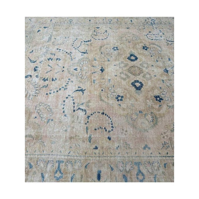 1950s Old Persian Hamedan Area Rug 8x11 For Sale - Image 9 of 12