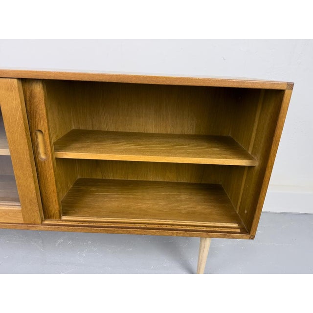 Danish Oak Display Case from Brouer, 1960s For Sale - Image 15 of 18