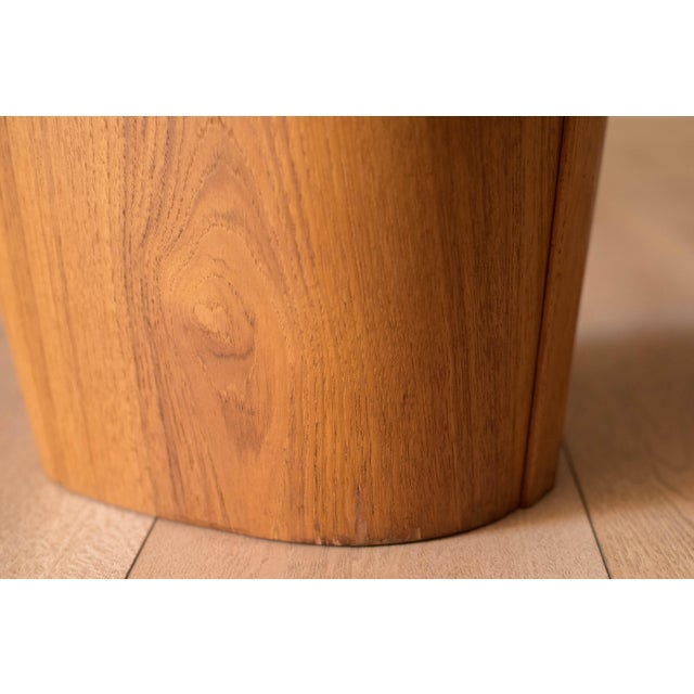 Mid Century Modern Teak Waste Basket by Beni Mobler For Sale - Image 11 of 11