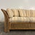 1970s wicker sofa with curved arms and a vintage Palm Beach costal boho chic feel. This sofa would be a great way to add...