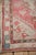 Rose Vintage Distressed Oushak Rug Runner - 2'7" X 5'1" For Sale - Image 8 of 8