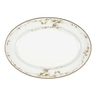 19th Century Oval Serving Platter Schleiger 432 by Haviland For Sale