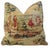 Romantic French Toile Linen Feather/Down Pillow For Sale - Image 4 of 7