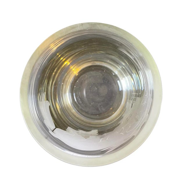 Glass Large Decorative Art Glass Unicorn Vase Signed Perry Coyle For Sale - Image 7 of 13