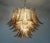 Murano Italian Murano Three-Tier Smoked Felci Glass Chandelier-48 Glasses For Sale - Image 4 of 9