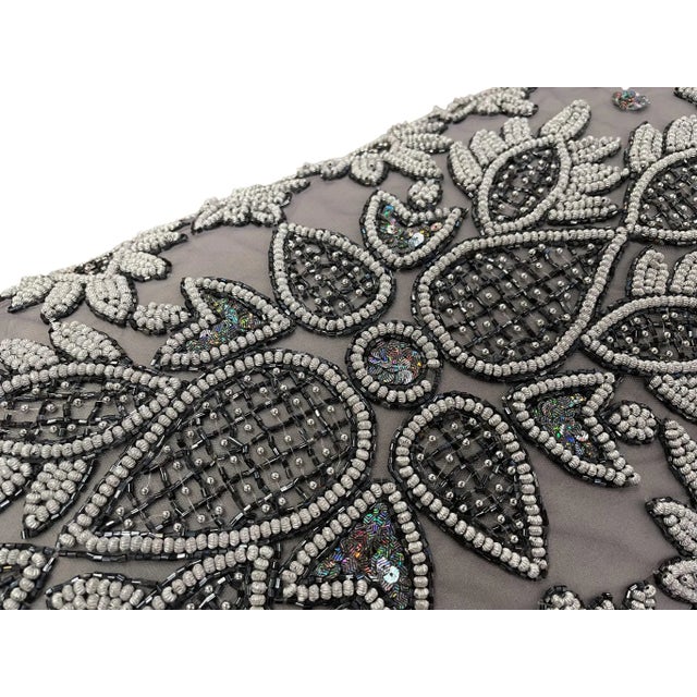 Wood Haute House Carmel Beaded Bench For Sale - Image 7 of 7