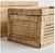 Transitional Woven Rattan Boxes For Sale - Image 3 of 4