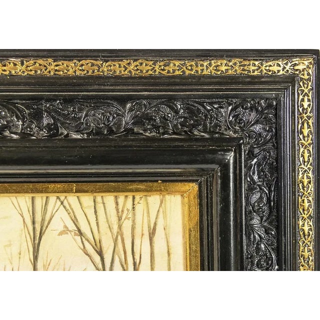 Marie Thelika Rideau Paulet, Parc Monceau, 19th Century, Watercolor, Framed For Sale - Image 6 of 11