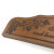 1970s Vintage 70’s Hand Carved Cherry Wood Wall Plaque For Sale - Image 5 of 9
