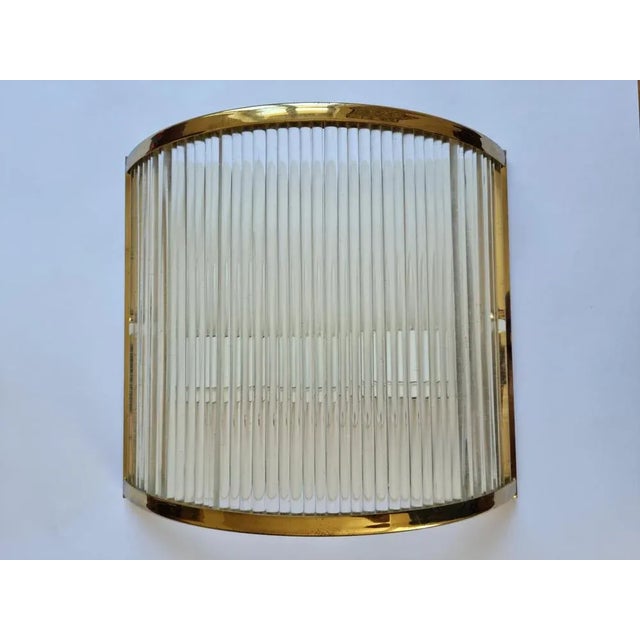 Very nice style of lighting - in very good original condition - for three bulbs E14. This piece is attributed to the...