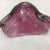 This is a Seguso style Sommerso Purple Murano glass ashtray in perfect conditions.