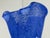 Late 20th Century Handblown Cobalt Blue Art Glass Vase, Vintage For Sale - Image 5 of 12
