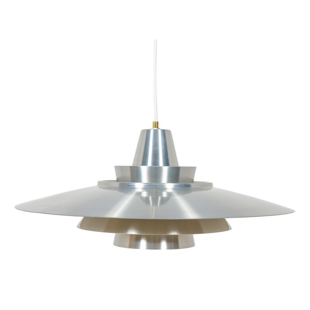 Mid-Century Modern Type 240 Pendant Lamp by Mogens Davidsen for Superlight, Denmark, 1970s For Sale