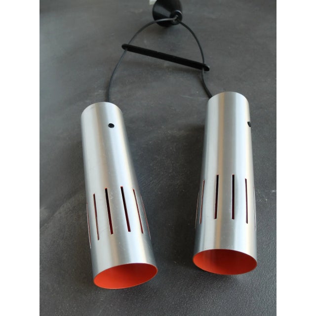 Trombone Pendant Lamp by Jo Hammerborg for Fog & Mørup, 1960s For Sale - Image 12 of 13