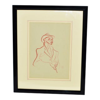Al Albert Hirschfeld Harlem Reefer Man Lithograph Print For Sale