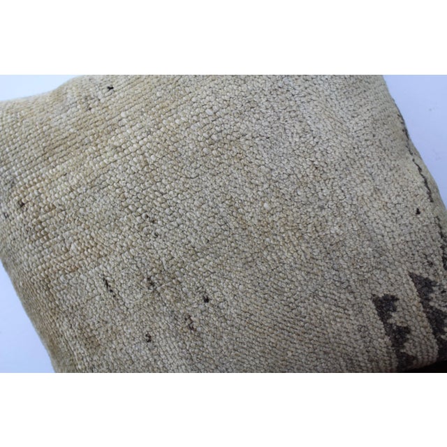 Textile Turkish Vintage Rug Decorative Pillow Cover For Sale - Image 7 of 13