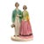 Late 19th Century Large Stafforshire Figurine of Couple For Sale