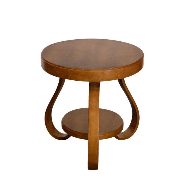 Art Deco Round Occasional or Side Table From Italy For Sale - Image 4 of 9