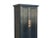 Oriental Classic Slim Black Lacquer Narrow Tall Storage Cabinet For Sale - Image 4 of 8