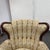 Textile Tufted Channel Wingback Arm Chair For Sale - Image 7 of 12
