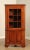 1980s Henkel Harris Georgian Style Cherry Corner Cabinet For Sale - Image 10 of 13