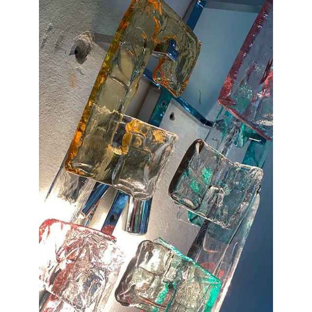 Early 21st Century Multicolors Handmade C Wall Sconce by Simoeng For Sale - Image 5 of 13