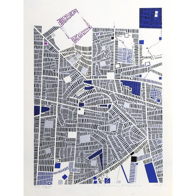 City 89 Kimura, Risaburo 1969 Silkscreen, signed in pencil Edition of AP 25 x 19 in. (63.5 x 48.26 cm)